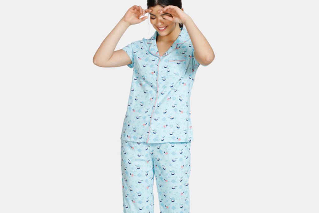 Crossword and Sleepy Owl A Mix of Cozy and Cute in Your Sleepwear