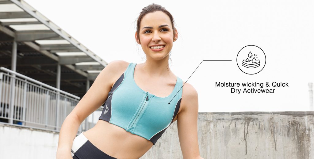 Moisture Wicking & Quick Dry activewear workout wear