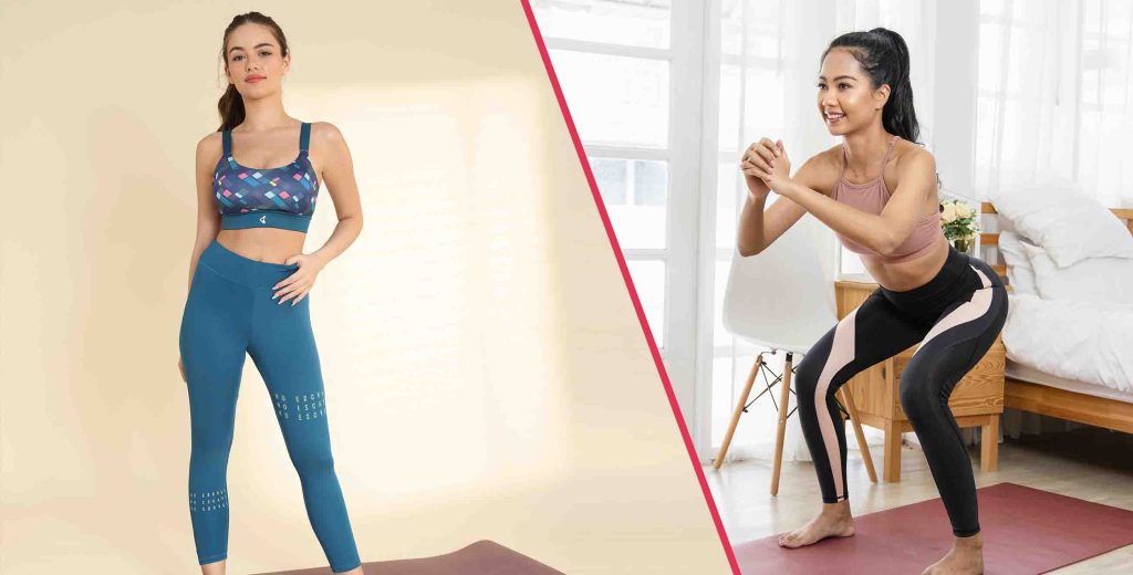 Quick Dry Leggings for Indoor Exercises