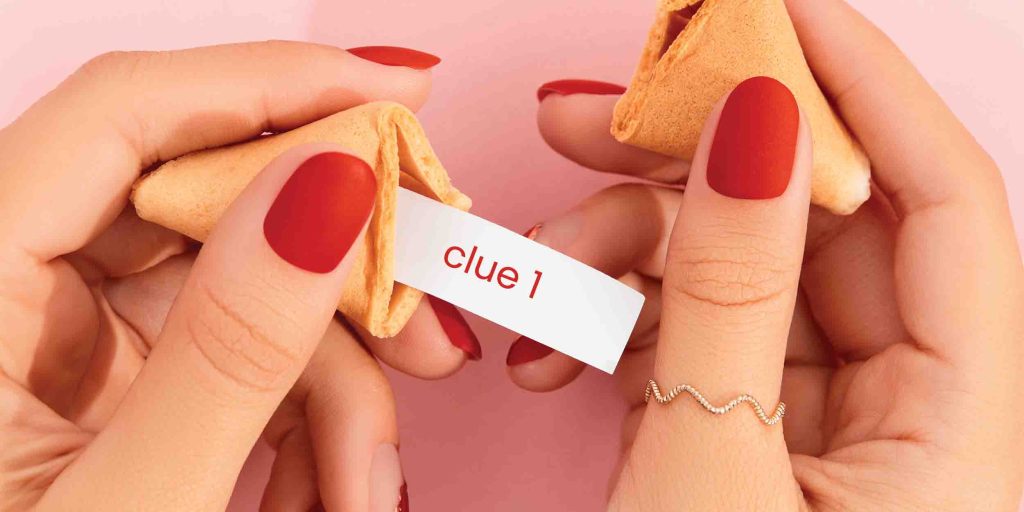 Valentine's day card hunt