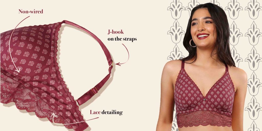 Maroon Bralette or Bra