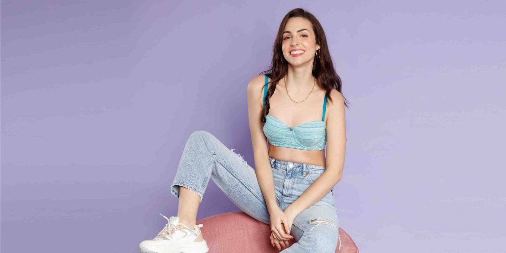 Printed summer lingerie