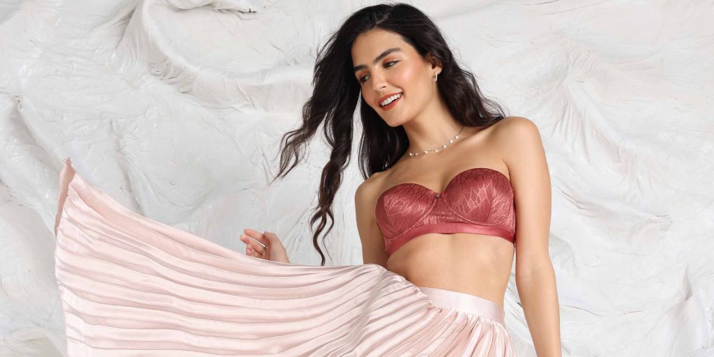 Coral Glaze Lingerie Sets