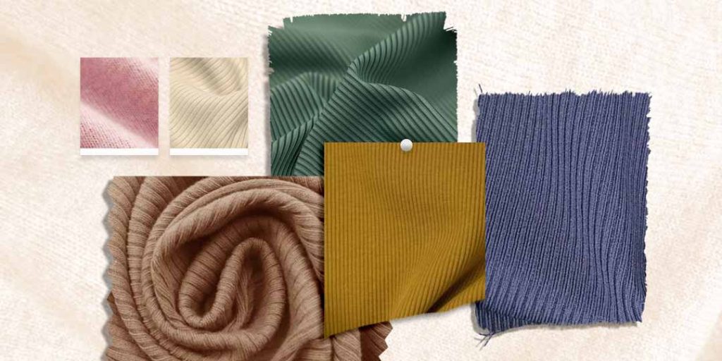 Rib Knit Light Winter Wear