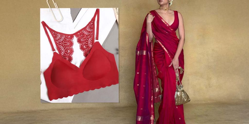 Pretty Back Bralette for Saree