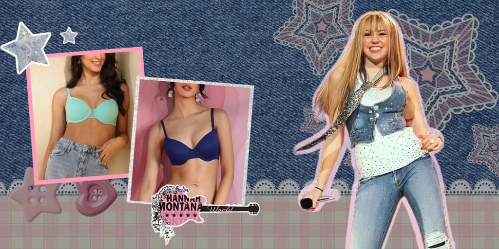 T-shirt Bra for Hannah Montana looks